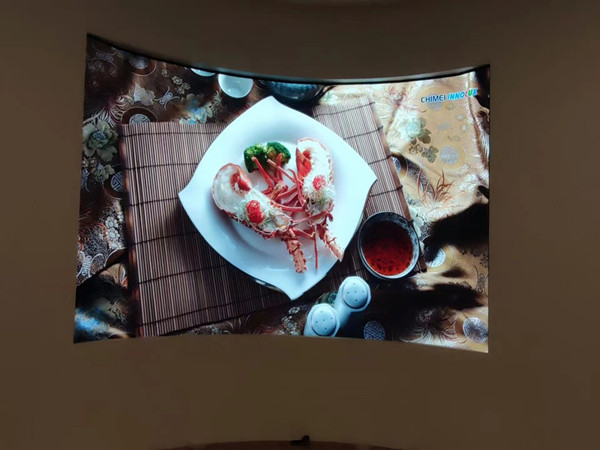 青浦室内P2.5弧形LED屏